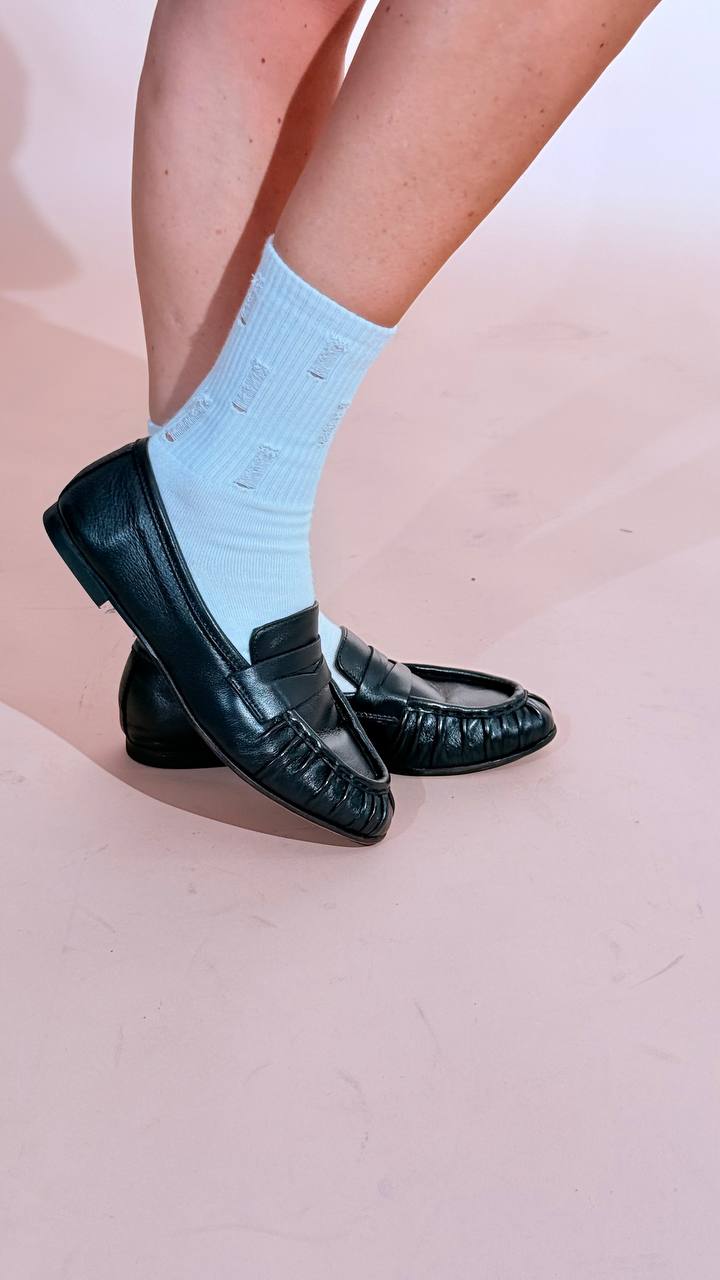 CLAIRE MILANO "Leon" mocassino GI02065 NERO 