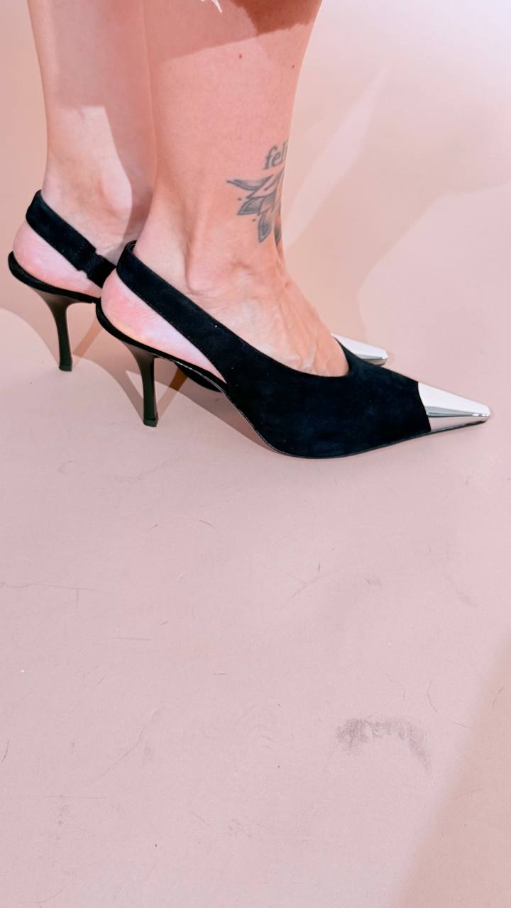 DIVINE FOLLIE Black decolte AI40/POL04 NERO 