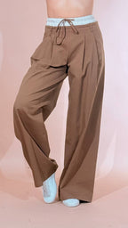 ELEH Toffy pantalone EFW260007 CUOIO 