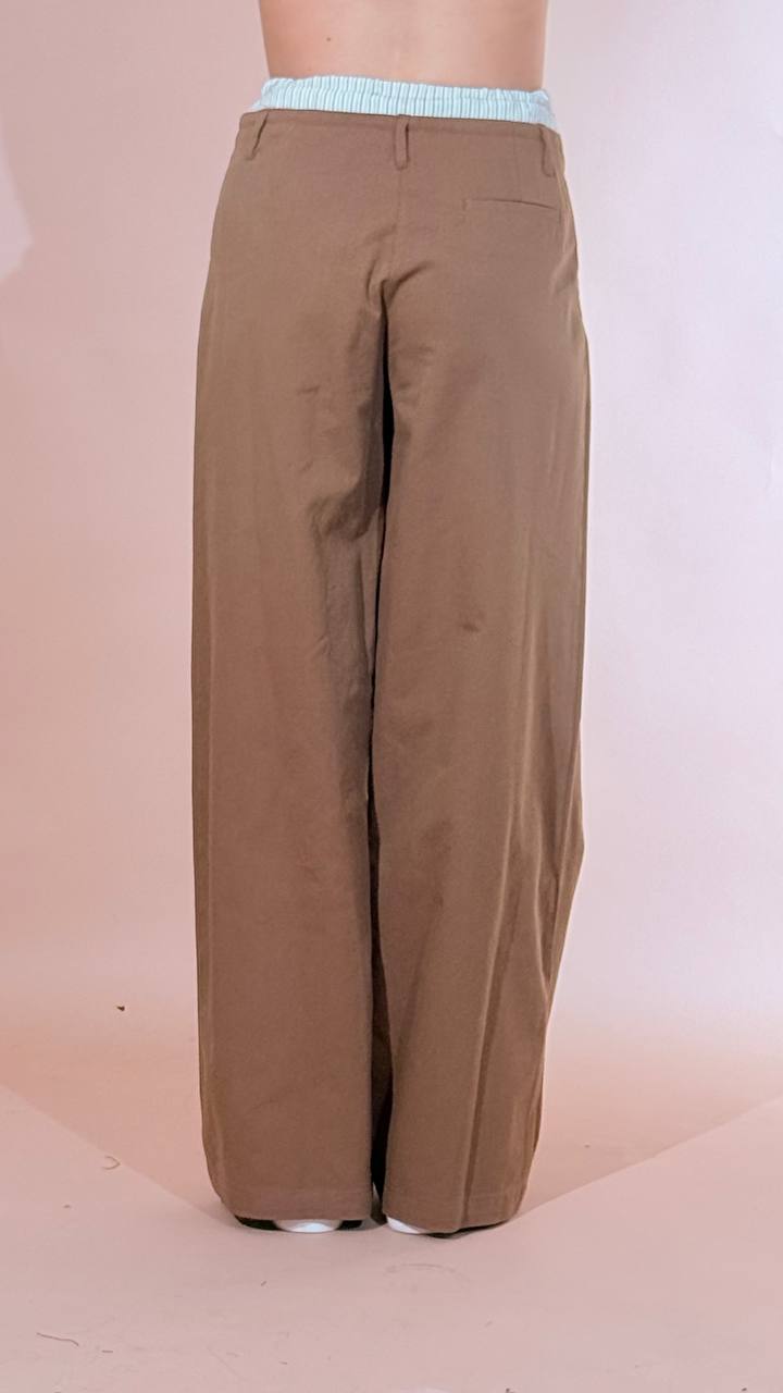 ELEH Toffy pantalone EFW260007 CUOIO 