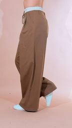 ELEH Toffy pantalone EFW260007 CUOIO 