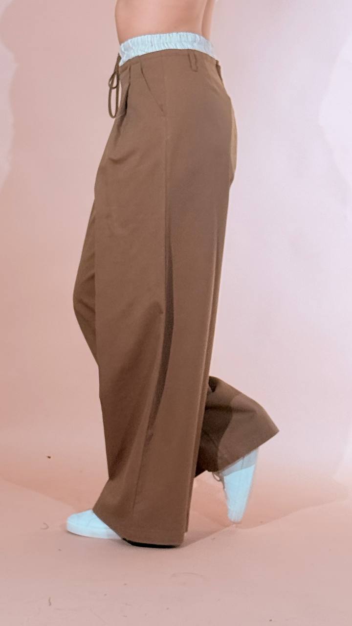 ELEH Toffy pantalone EFW260007 CUOIO 