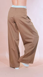 ELEH Toffy pantalone EFW260007 CUOIO 