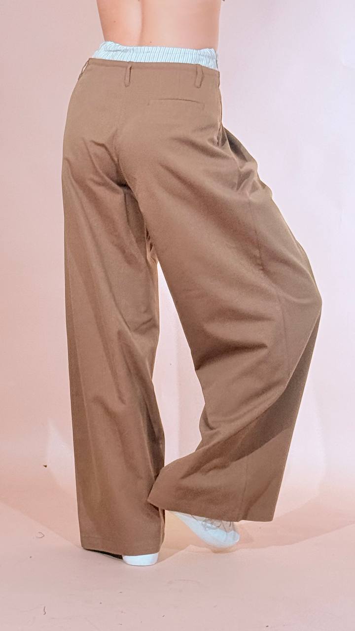 ELEH Toffy pantalone EFW260007 CUOIO 