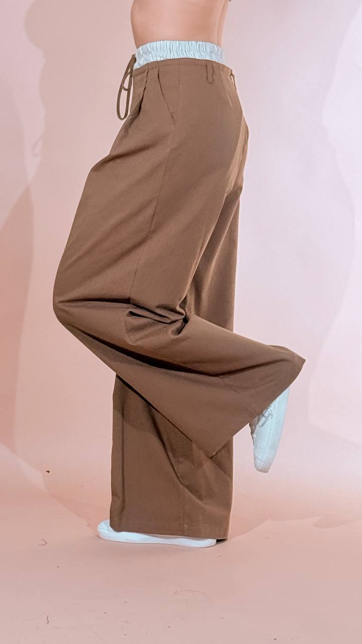ELEH Toffy pantalone EFW260007 CUOIO 