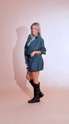 ELEH "Layer" camicia check EFW260180 MORO 