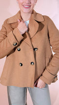 FRACOMINA caramel cappotto corto FR26WC1008W80801 CAMMELLO 