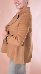 FRACOMINA caramel cappotto corto FR26WC1008W80801 CAMMELLO 