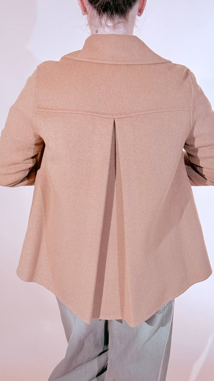 FRACOMINA caramel cappotto corto FR26WC1008W80801 CAMMELLO 
