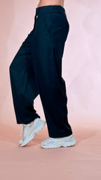 FRACOMINA pantalone carrot gessato FR26WVD011W459D4 BLU 