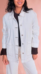 GLAMOROUS Camicia stone con imounture moro AN5842 PANNA 