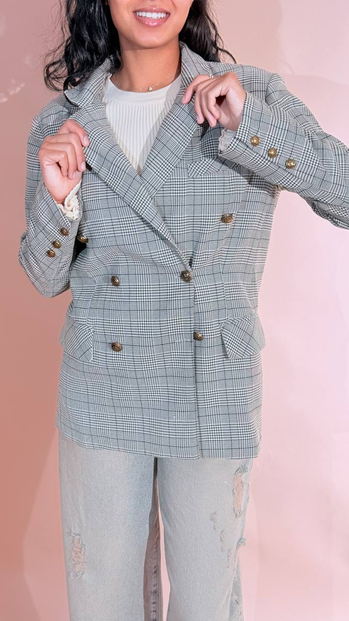 GLAMOROUS Blazer galles con bottoni oro KA7720  