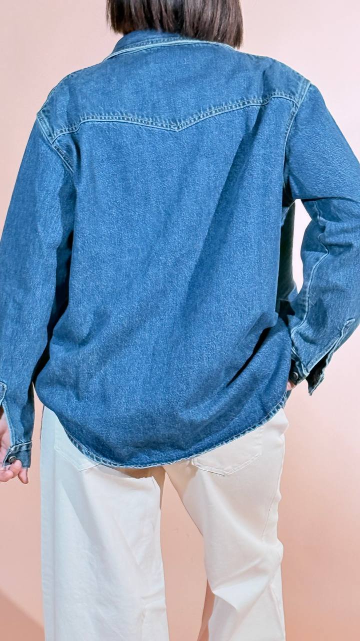 GODSAVEDENIM "Artemide" camicia denim over ARTEMIDE-5 DENIM 