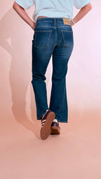 GODSAVEDENIM "Bellona" jeans trombetta BELLONA-8 DENIM 