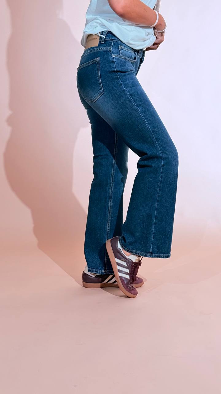 GODSAVEDENIM "Bellona" jeans trombetta BELLONA-8 DENIM 