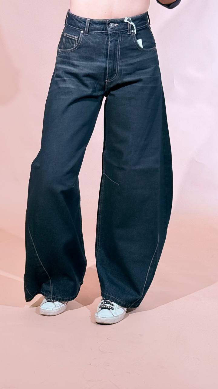 GODSAVEDENIM "iride" baloon IRIDE-18 NERO 