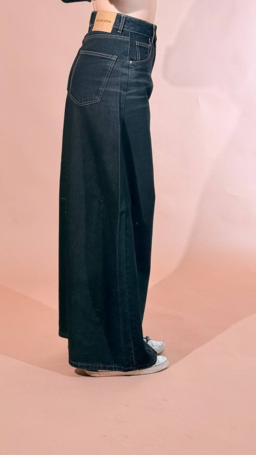 GODSAVEDENIM "iride" baloon IRIDE-18 NERO 
