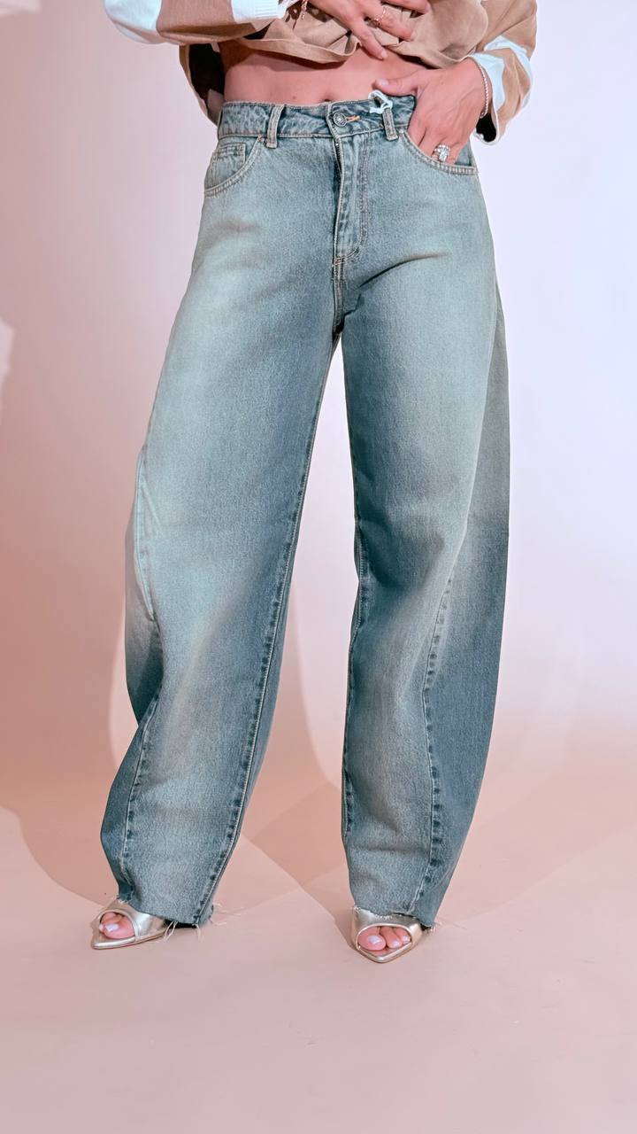 GODSAVEDENIM "Nemesi" baggy baloon NEMESI-7 DENIM 
