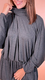 HAVE ONE abito silk AVS-R090 GRIGIO 