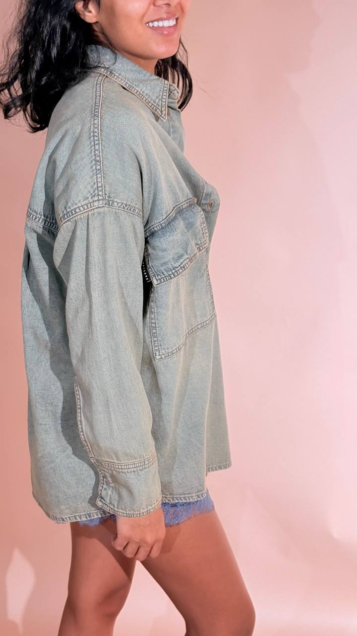 HAVE ONE Denim camicia CGZ-R029 DENIM 