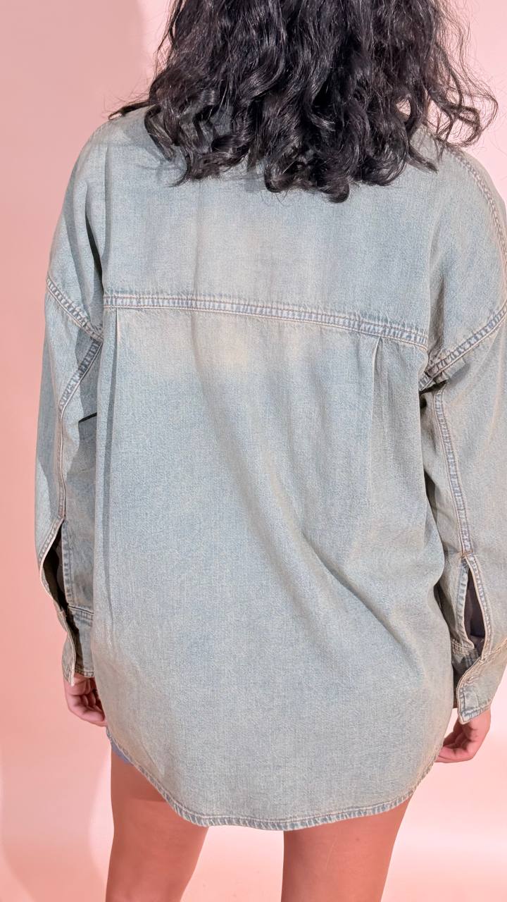 HAVE ONE Denim camicia CGZ-R029 DENIM 