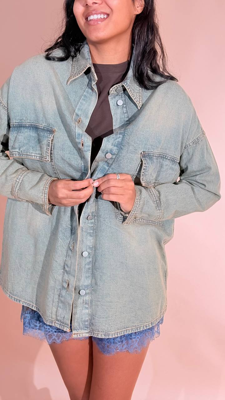 HAVE ONE Denim camicia CGZ-R029 DENIM 