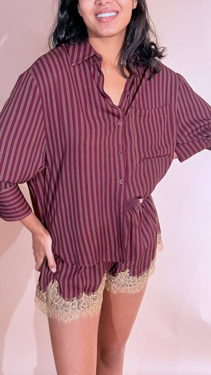 HAVE ONE Mavi camicia CMA-R058 BOURDEAUX 