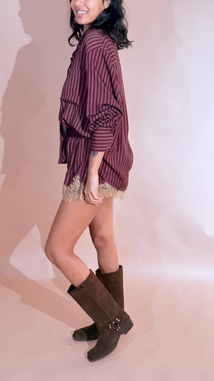 HAVE ONE Mavi camicia CMA-R058 BOURDEAUX 