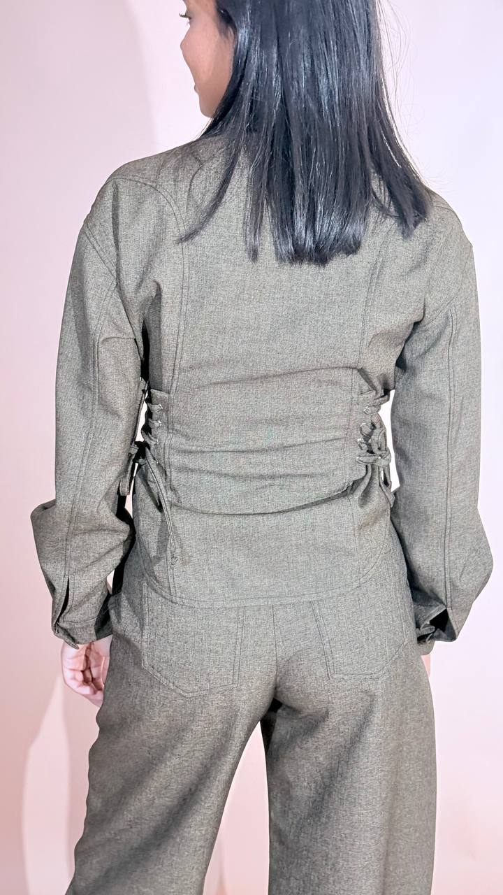 HAVE ONE Elf camicia corsetto CSO-R004 VERDE 