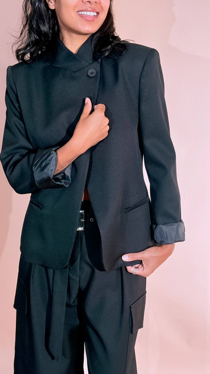 HAVE ONE worker blazer bottone JMN-R005 NERO 