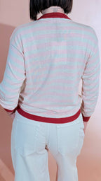 HAVE ONE Maglia candy rigata MMA-R157 ROSA 