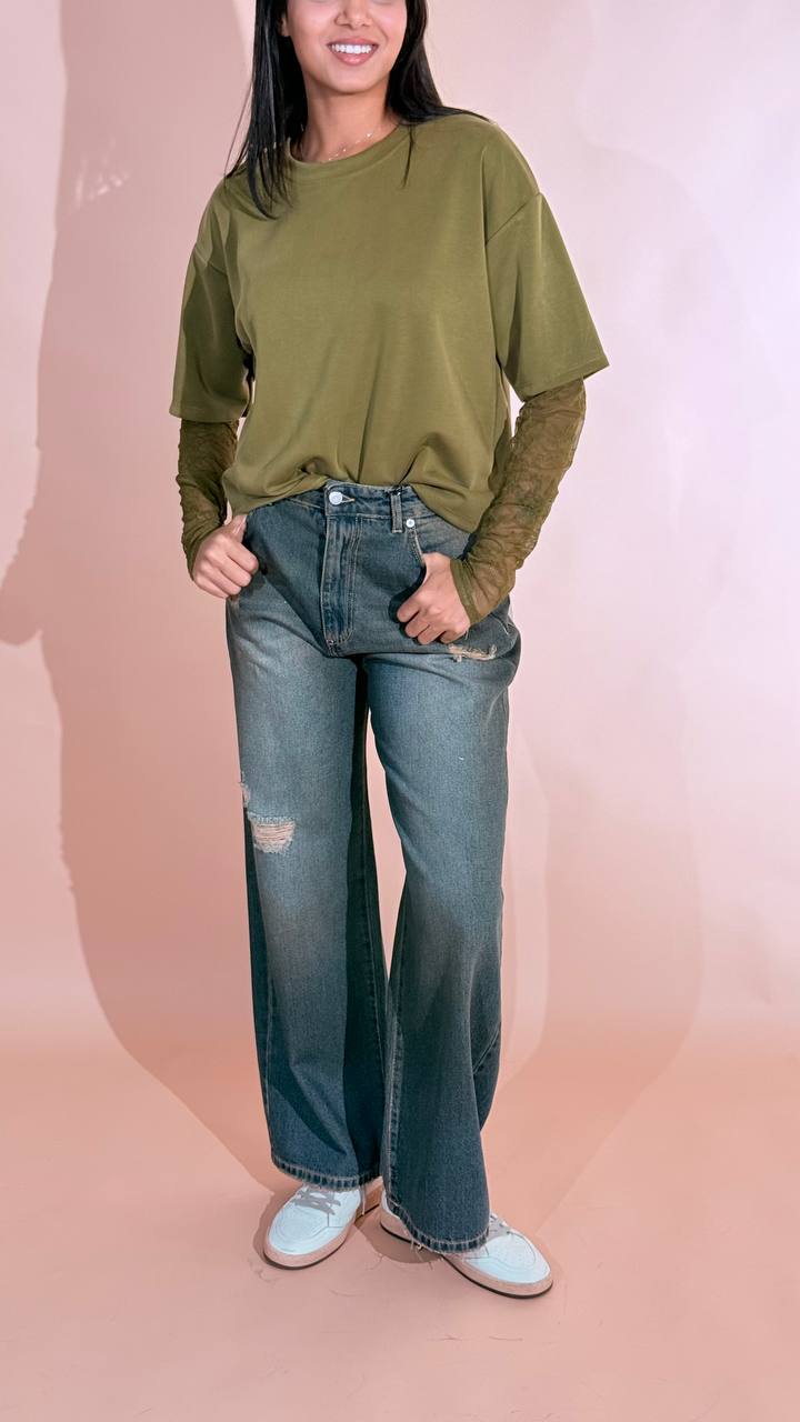 HAVE ONE Amelie denim PGZ-R043 DENIM 