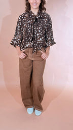 HAVE ONE Bella denim PLS-R154 CAMMELLO 