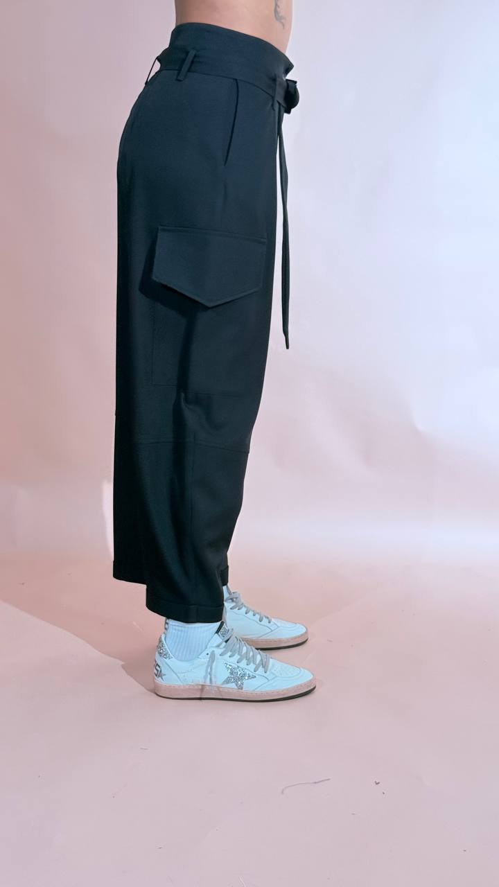 HAVE ONE Worker pantalone tasche PMN-R015 NERO 