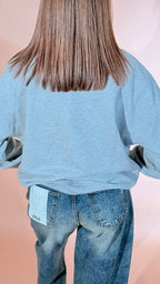 HINNOMINATE Teddy sweatshirt HMABW03124 GRIGIO 