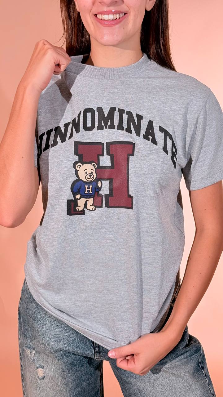 HINNOMINATE Teddy t-shirt HMABW03125 GRIGIO 