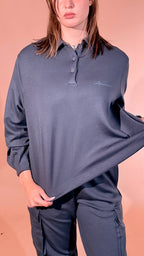 HINNOMINATE Maglia a polo in viscosa HMABW03139 FERRO 