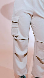 HINNOMINATE "cargo" pants in viscosa HMABW03140 BEIGE 