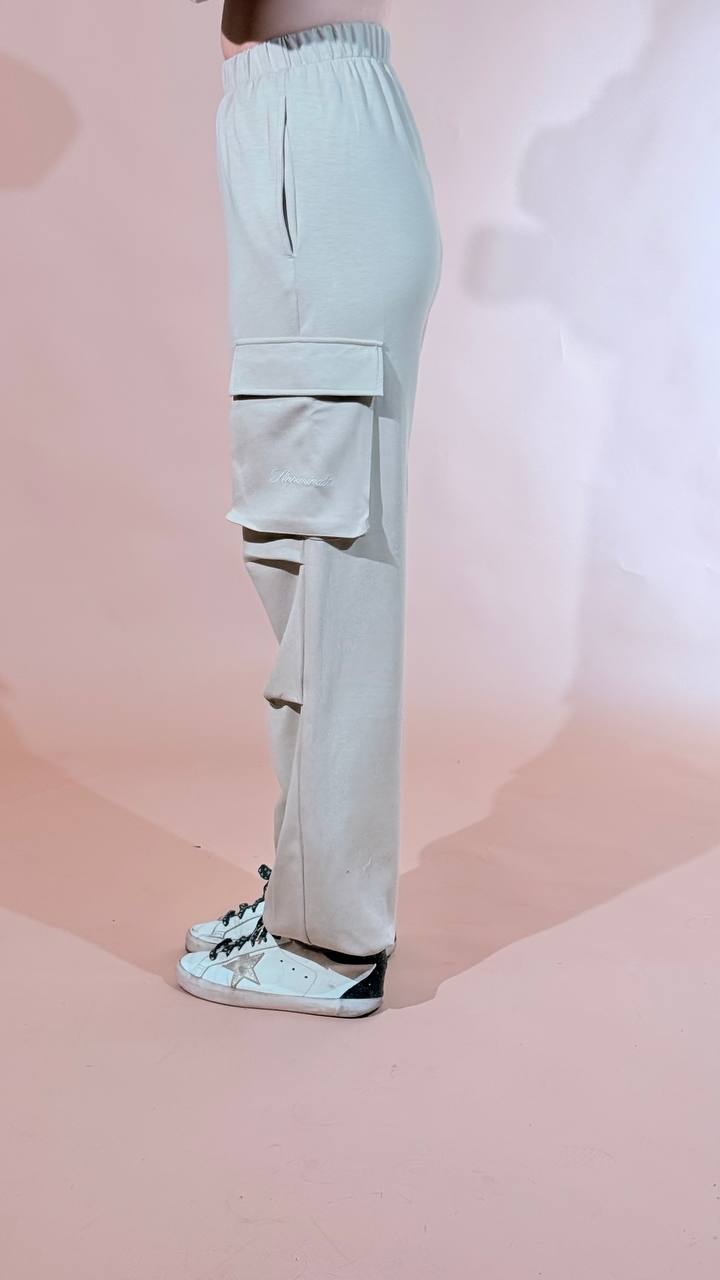 HINNOMINATE "cargo" pants in viscosa HMABW03140 BEIGE 