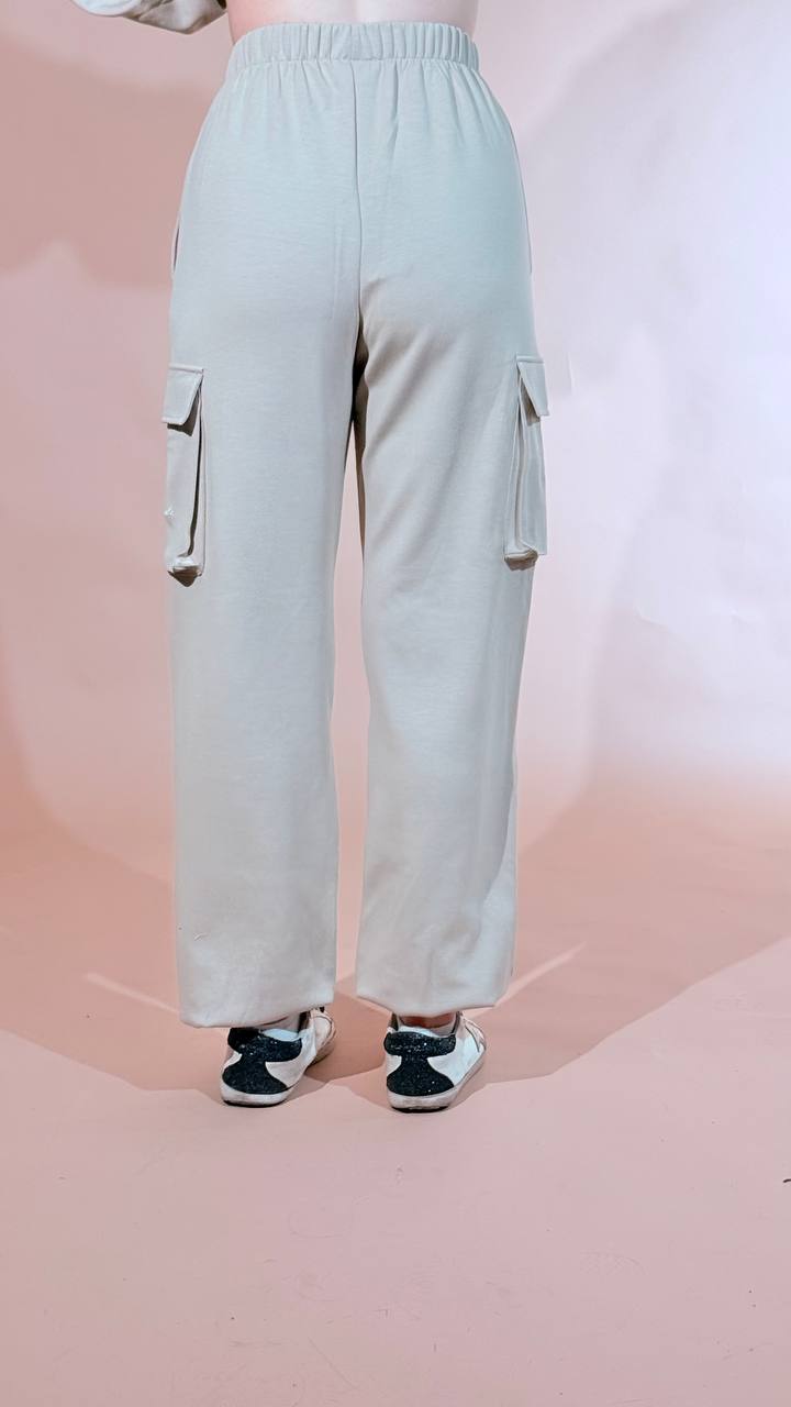 HINNOMINATE "cargo" pants in viscosa HMABW03140 BEIGE 