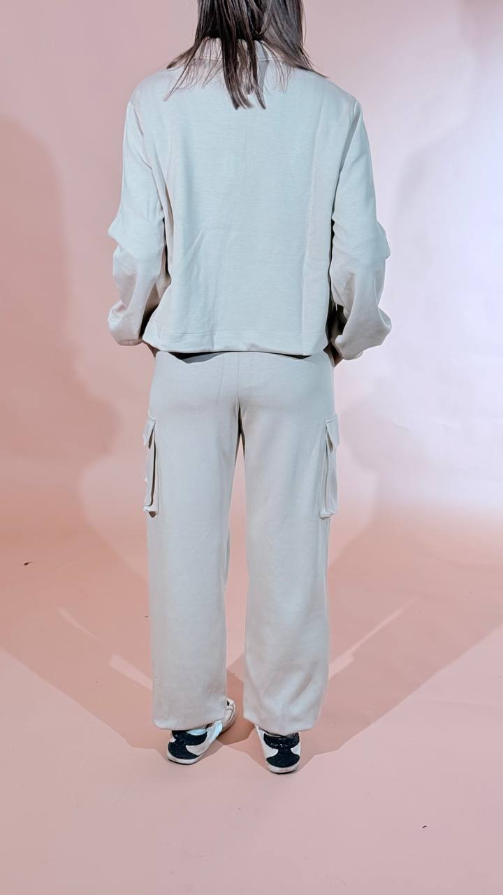 HINNOMINATE "cargo" pants in viscosa HMABW03140 BEIGE 