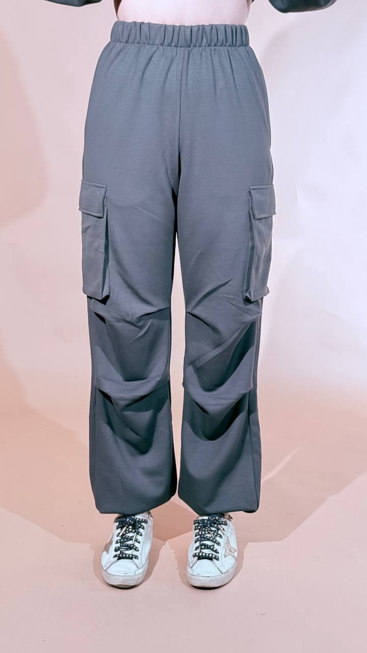 HINNOMINATE "cargo" pants in viscosa HMABW03140 FERRO 