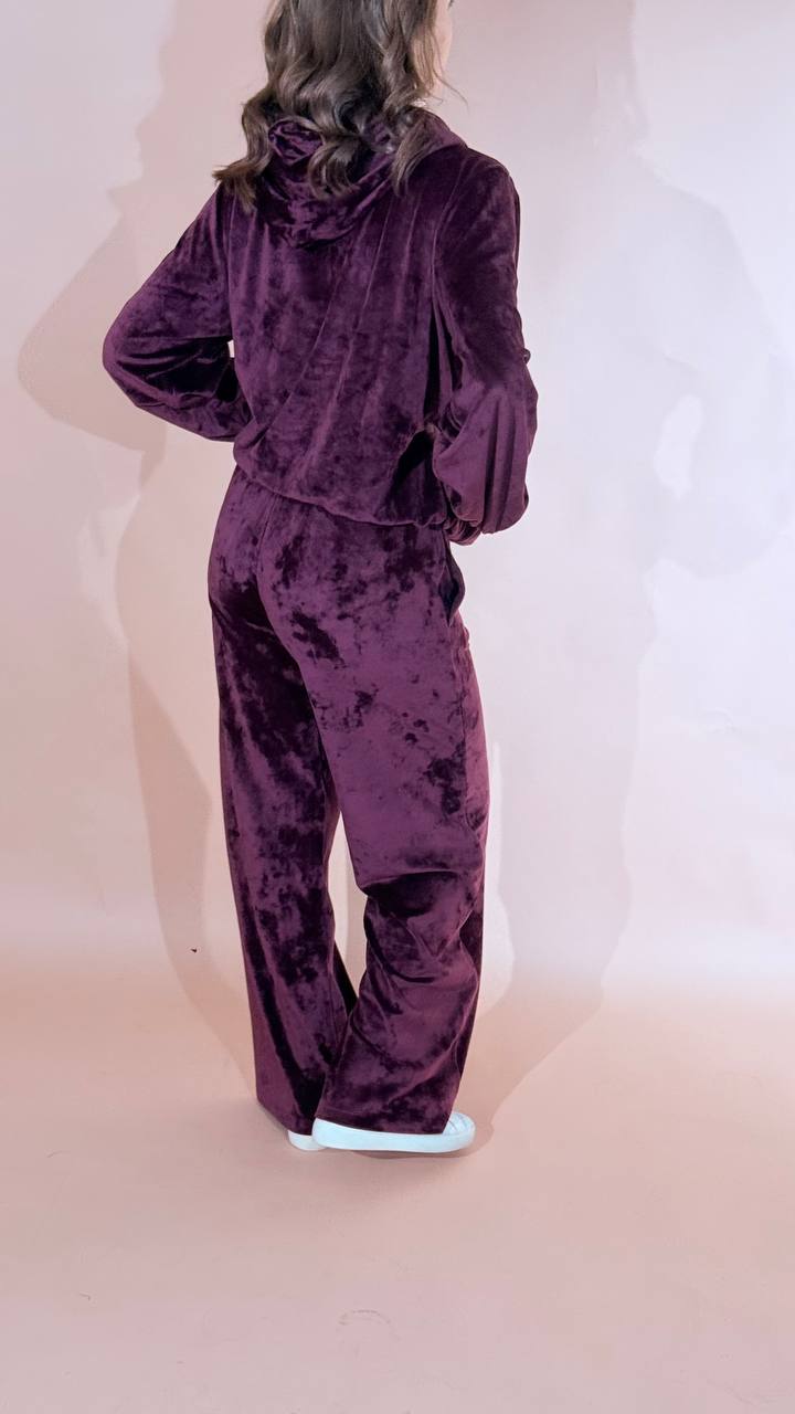 HINNOMINATE Ines felpa ciniglia HMABW03160 BORDEAUX 