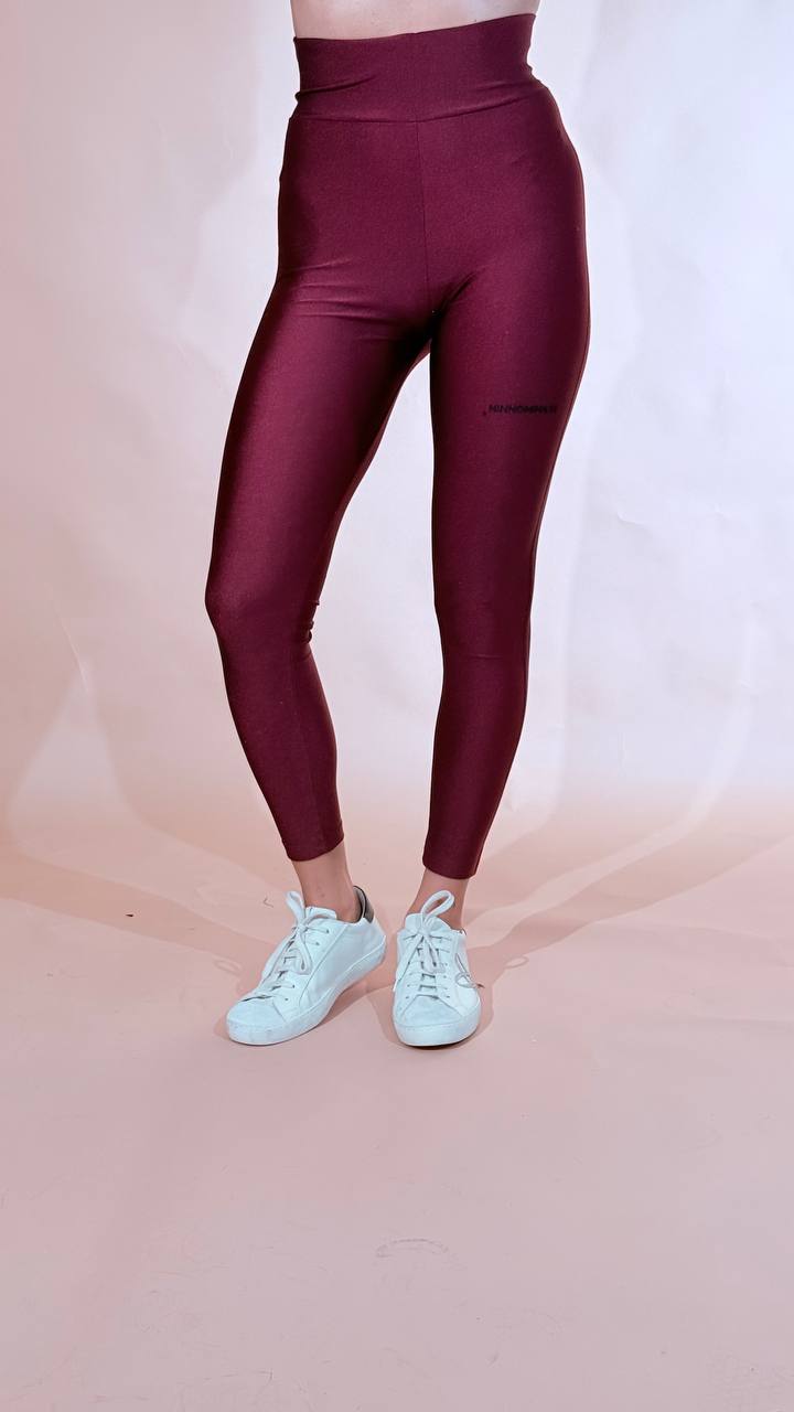 HINNOMINATE Lycra leggins lucido HMABW03170 BORDEAUX 
