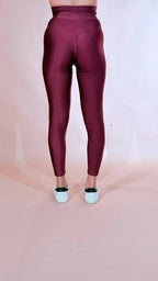 HINNOMINATE Lycra leggins lucido HMABW03170 BORDEAUX 