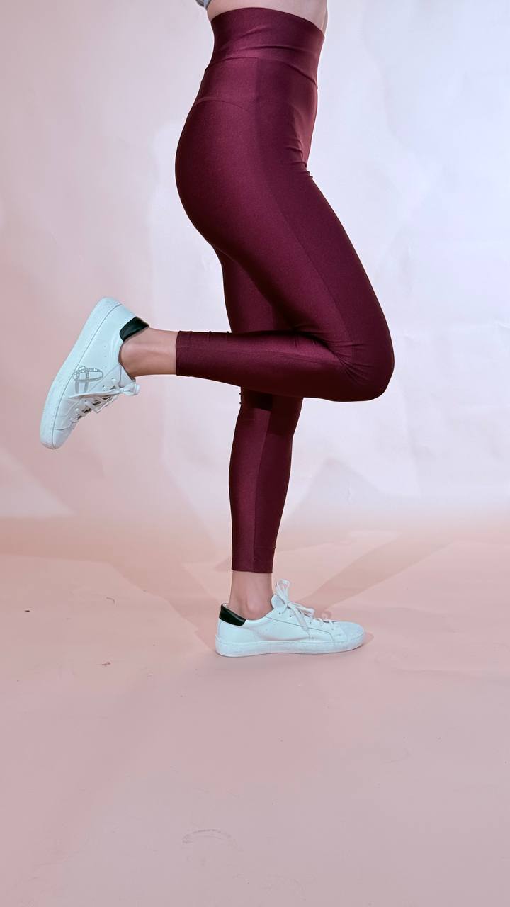 HINNOMINATE Lycra leggins lucido HMABW03170 BORDEAUX 