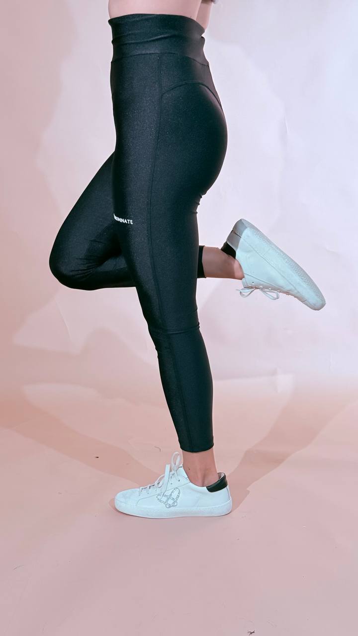 HINNOMINATE Lycra leggins lucido HMABW03170 NERO 