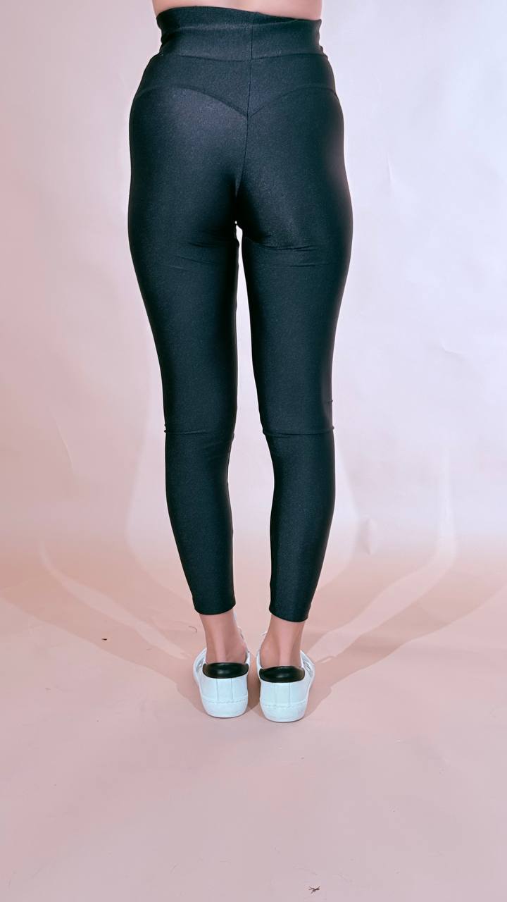 HINNOMINATE Lycra leggins lucido HMABW03170 NERO 