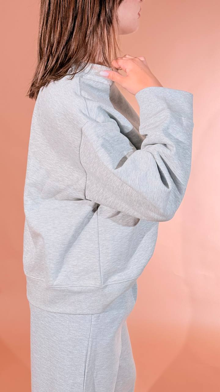 JJXX Sophia sweatshirt 12298255 GRIGIO 