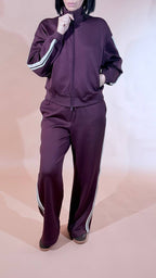 JJXX "Esme" wide pants 12298331 BORDEAUX 
